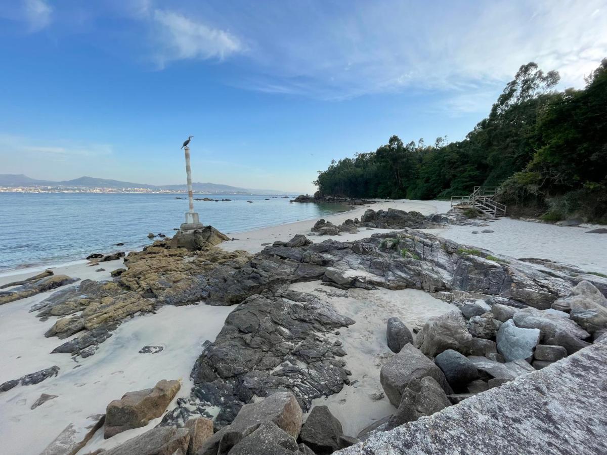 Atico En Moana- Playa A Xunqueira, A 15 Min De Vigo Daire Dış mekan fotoğraf