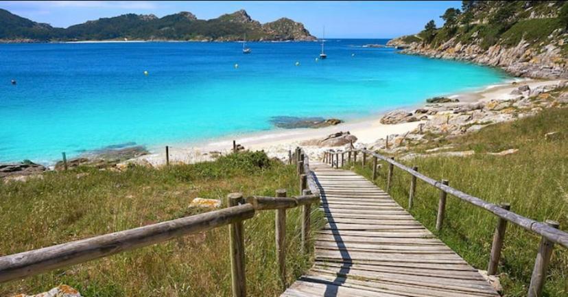 Atico En Moana- Playa A Xunqueira, A 15 Min De Vigo Daire Dış mekan fotoğraf